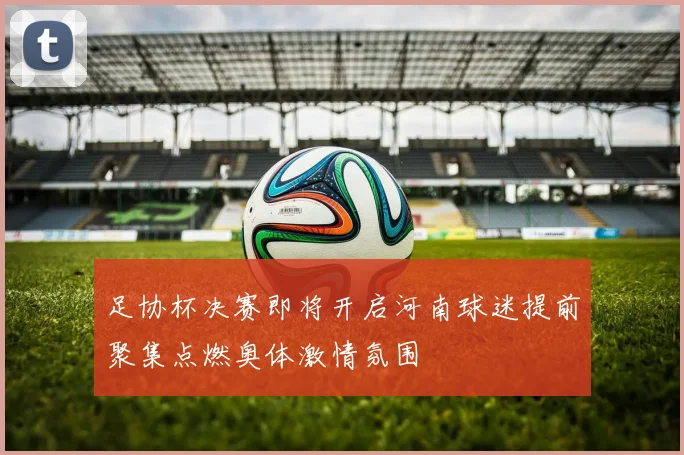 足协杯决赛即将开启河南球迷提前聚集点燃奥体激情氛围