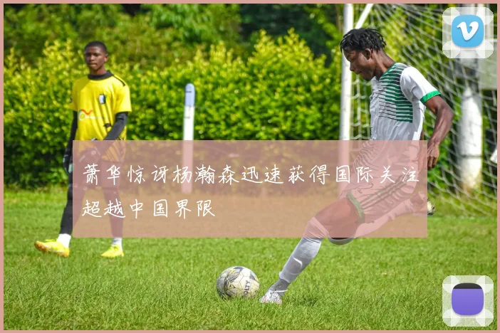 萧华惊讶杨瀚森迅速获得国际关注超越中国界限